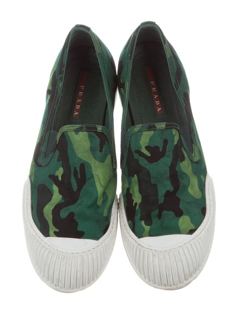 prada sneakers camouflage|prada slip on sneakers women.